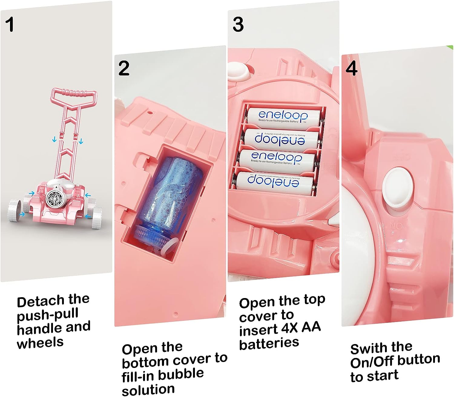 Bubble Machine,Bubble Blower Maker, for Toddlers - Image 3