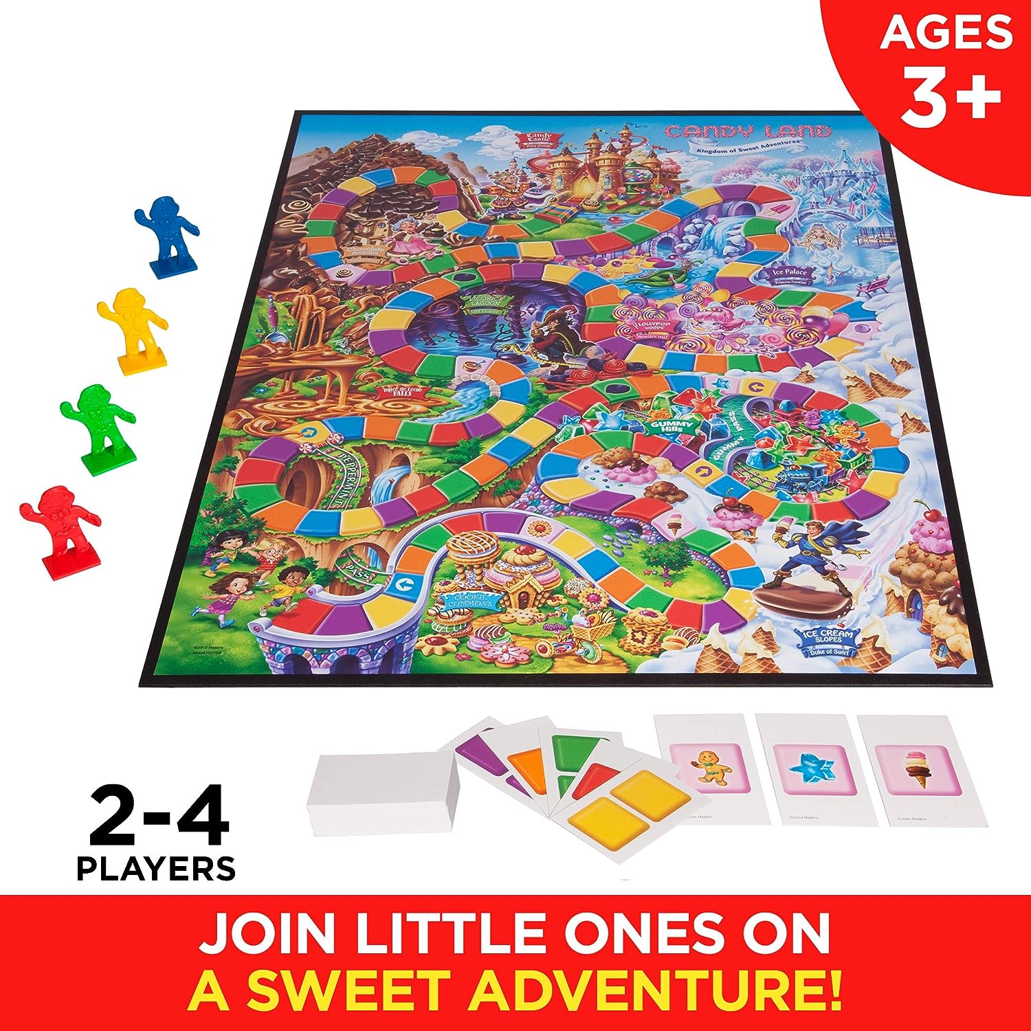 Candy Land: Kingdom of Sweet Adventures Kids Board Game - Image 3