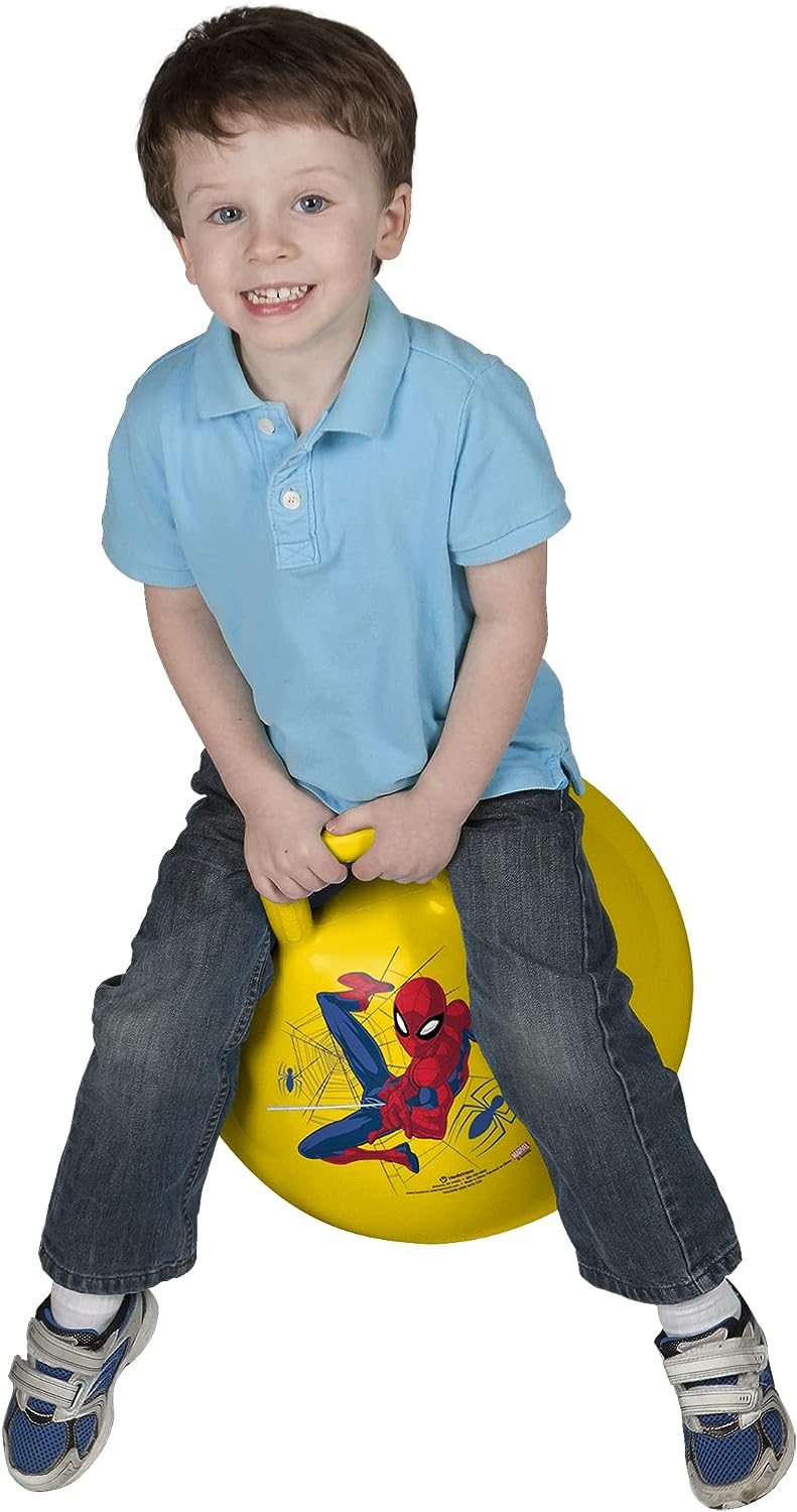 Hedstrom Marvel Spider-Man Hopper, 15-Inch, Yellow - Image 2
