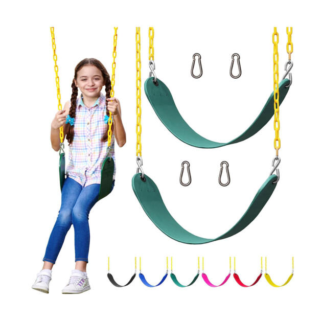 Jungle Gym Kingdom Swings for Outdoor Swing Set - Pack of 2